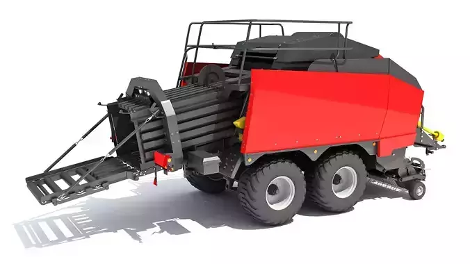Large Square Baler 3D model