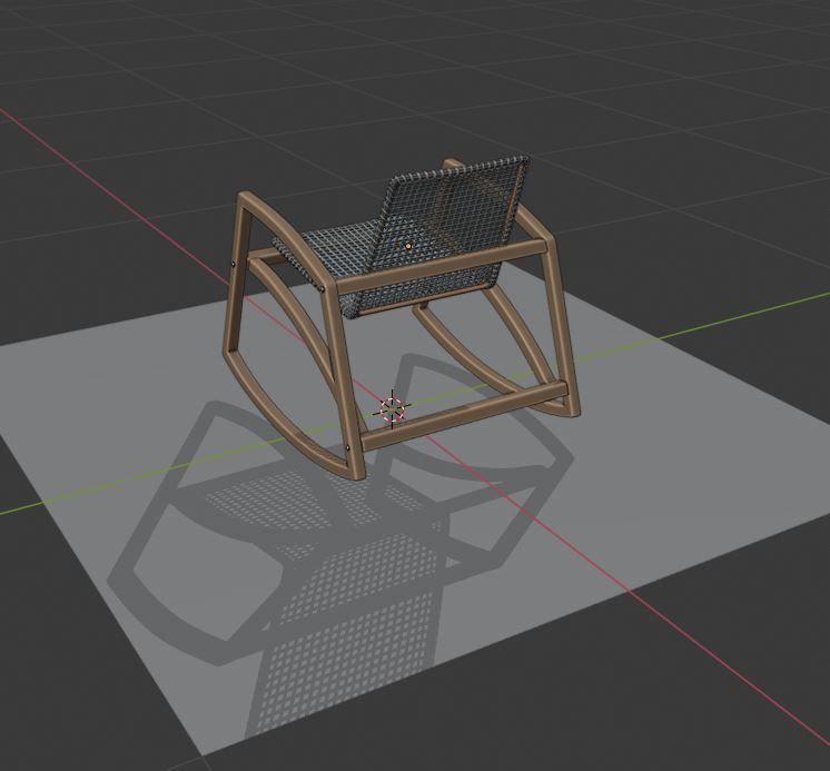 ChairS rocking chair 3D Model Collection_32