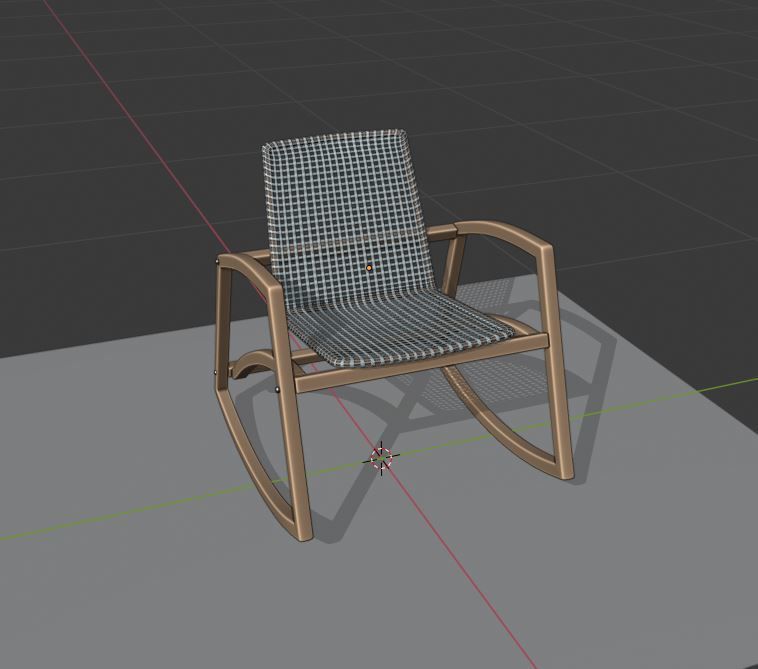 ChairS rocking chair 3D Model Collection_33