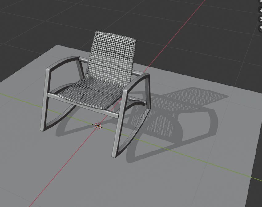 ChairS rocking chair 3D Model Collection_37