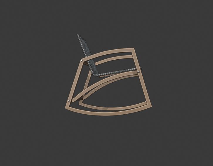 ChairS rocking chair 3D Model Collection_29