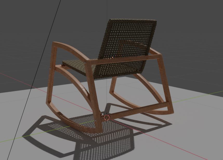 ChairS rocking chair 3D Model Collection_20