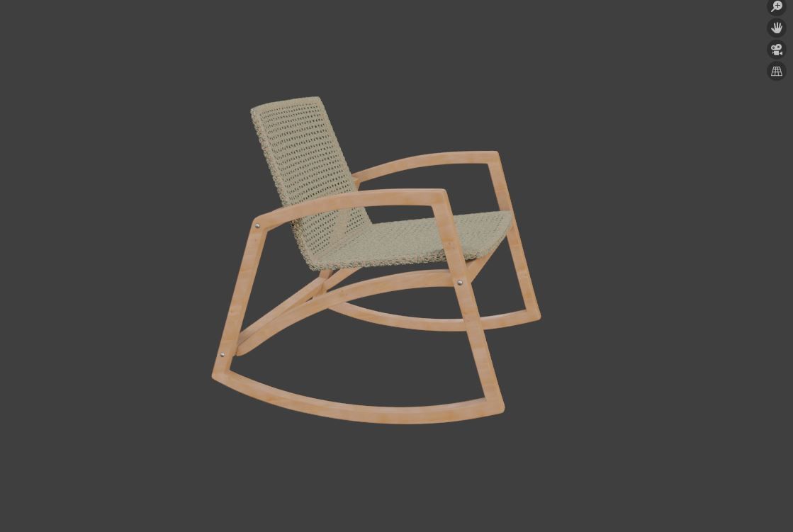 ChairS rocking chair 3D Model Collection_38