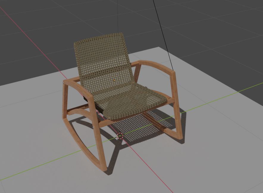 ChairS rocking chair 3D Model Collection_19