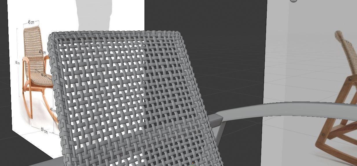 ChairS rocking chair 3D Model Collection_24