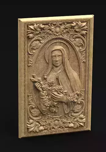 Saint Therese 3D print model