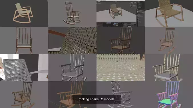 rocking chairs