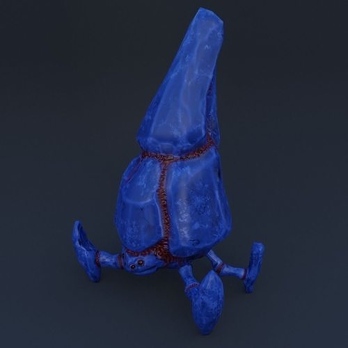 monster bug Low-poly 3D model