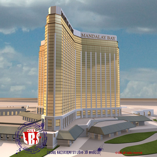 Las Vegas Mandalay Bay 3D model_3