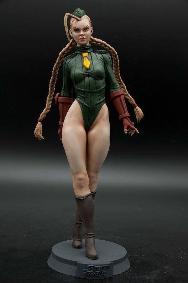 Cammy Lutador de rua 3D print model_1