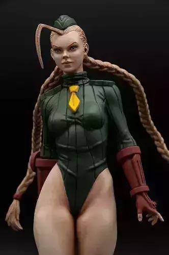 Cammy Lutador de rua 3D print model