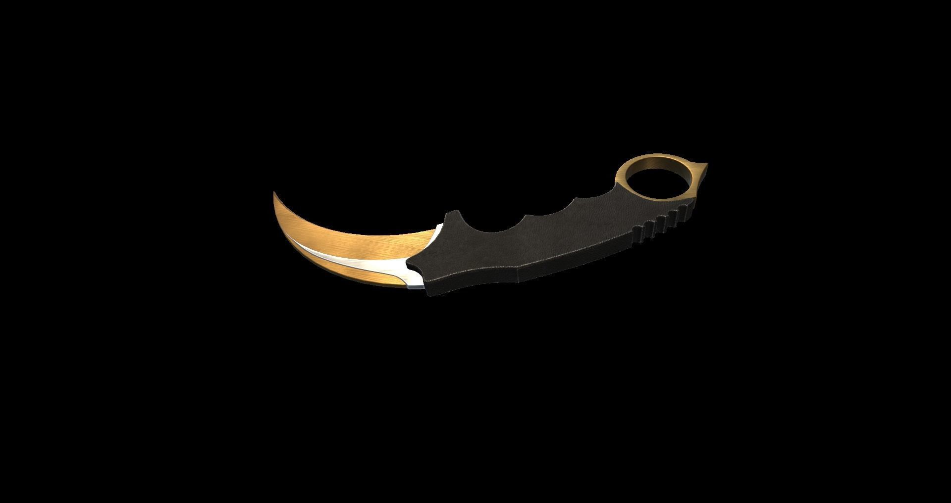 karambit knife Free 3D print model_1