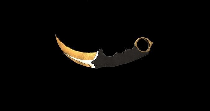 karambit knife Free 3D print model