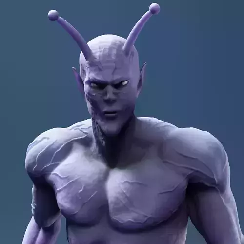 One Punch Man Monster 3D Print Model