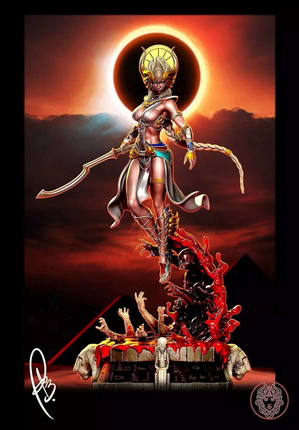 SEKHMET BY Creative Geek MB 3D print model_0