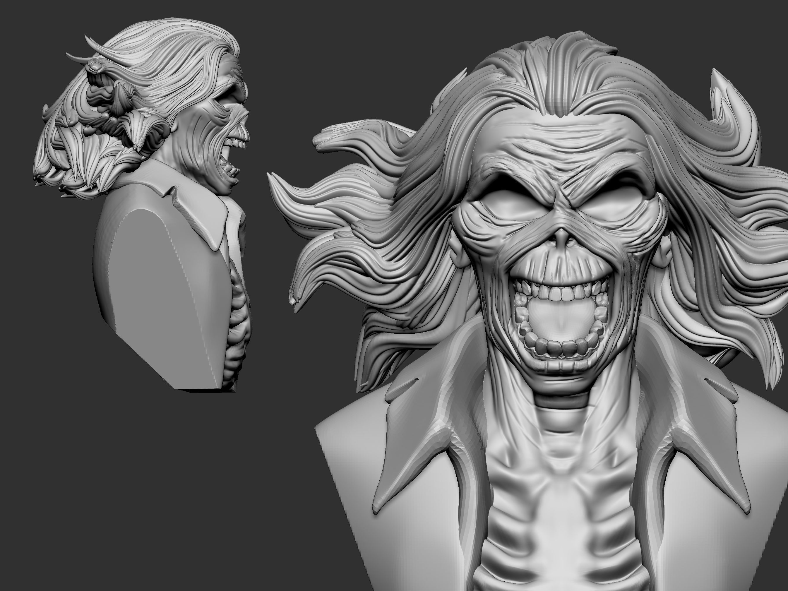 EDDIE IRON MAIDEN 3D model 3D printable | CGTrader