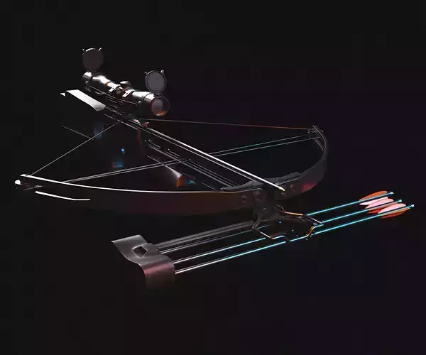 Crossbow bow and arrow