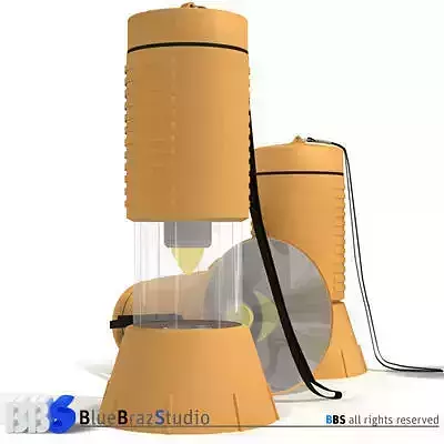flashlight 01 3D model