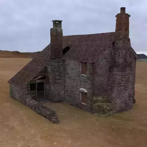 Derelict Cottage 3D model