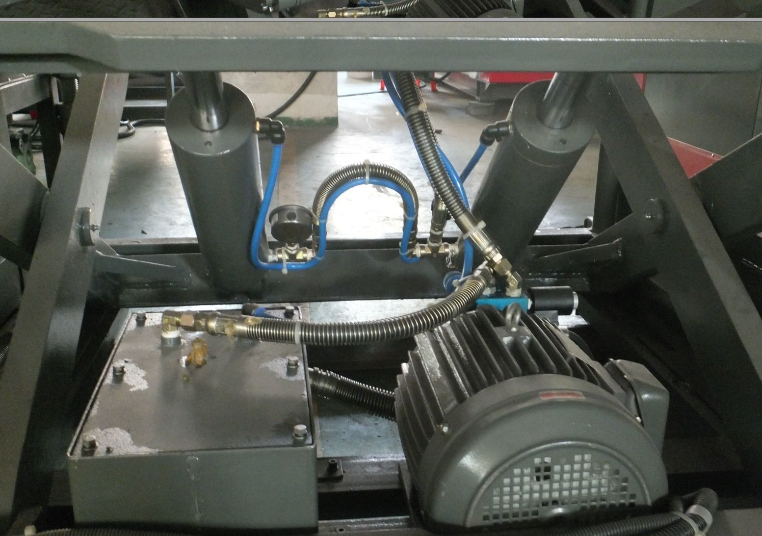 Scissor lifting platform machine Assembly 3D model_13