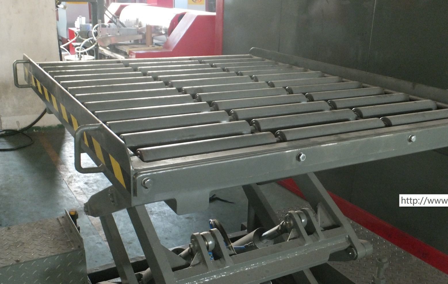 Scissor lifting platform machine Assembly 3D model_12