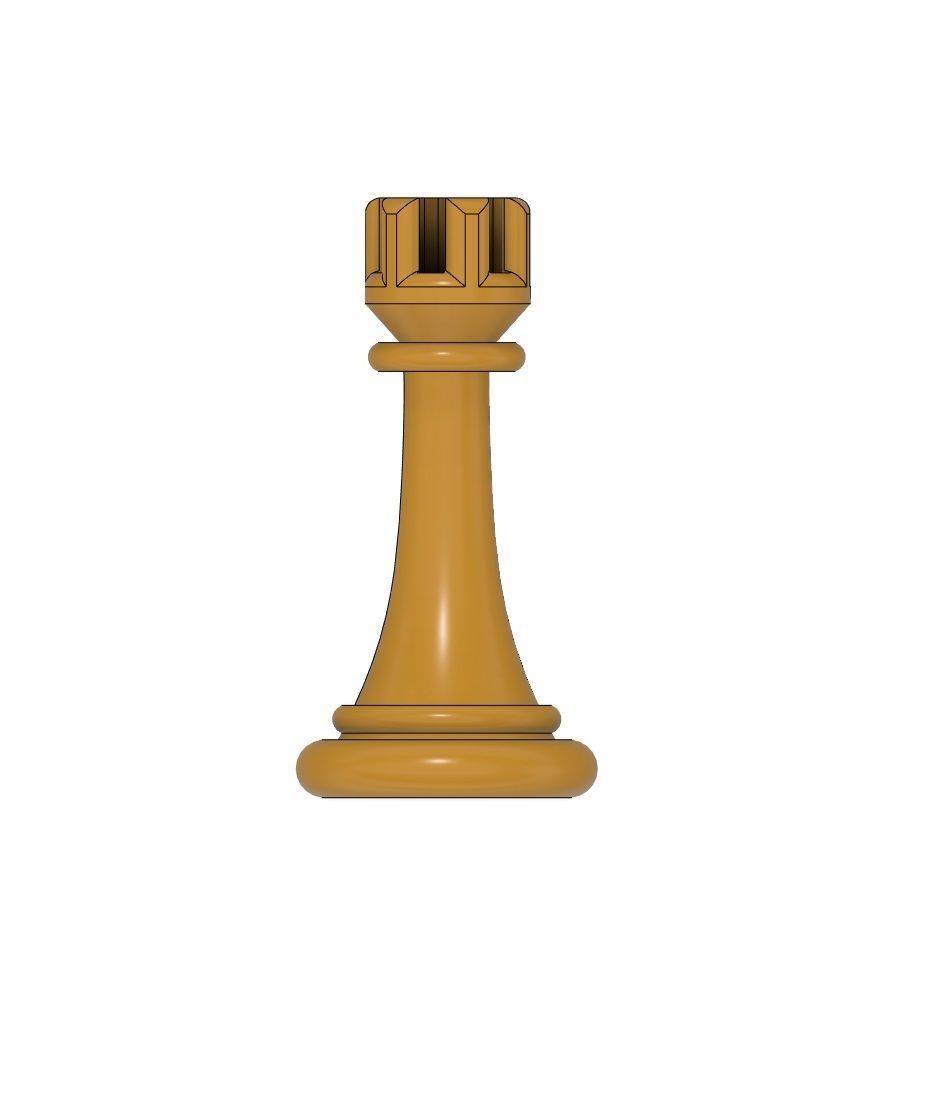 Tower chess piece Free 3D print model_3