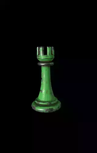 Tower chess piece