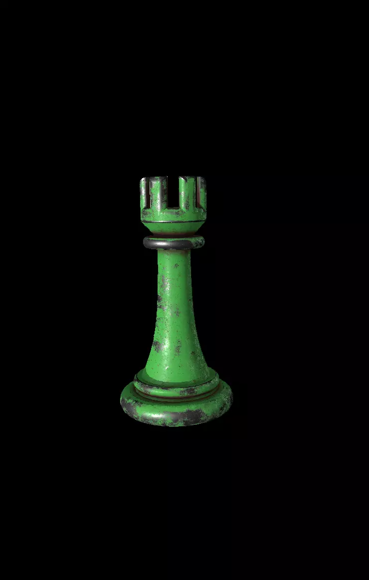 Tower chess piece Free 3D print model_0
