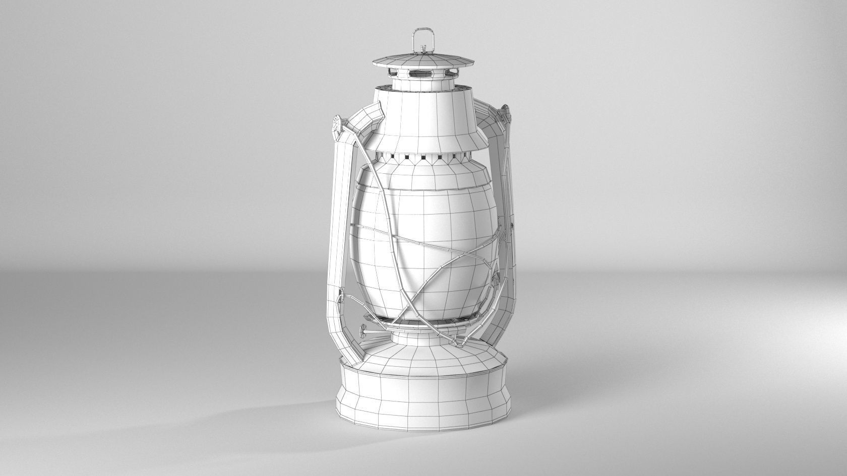  rusty lantern--Royalty free--  PBR Low-poly 3D model_10