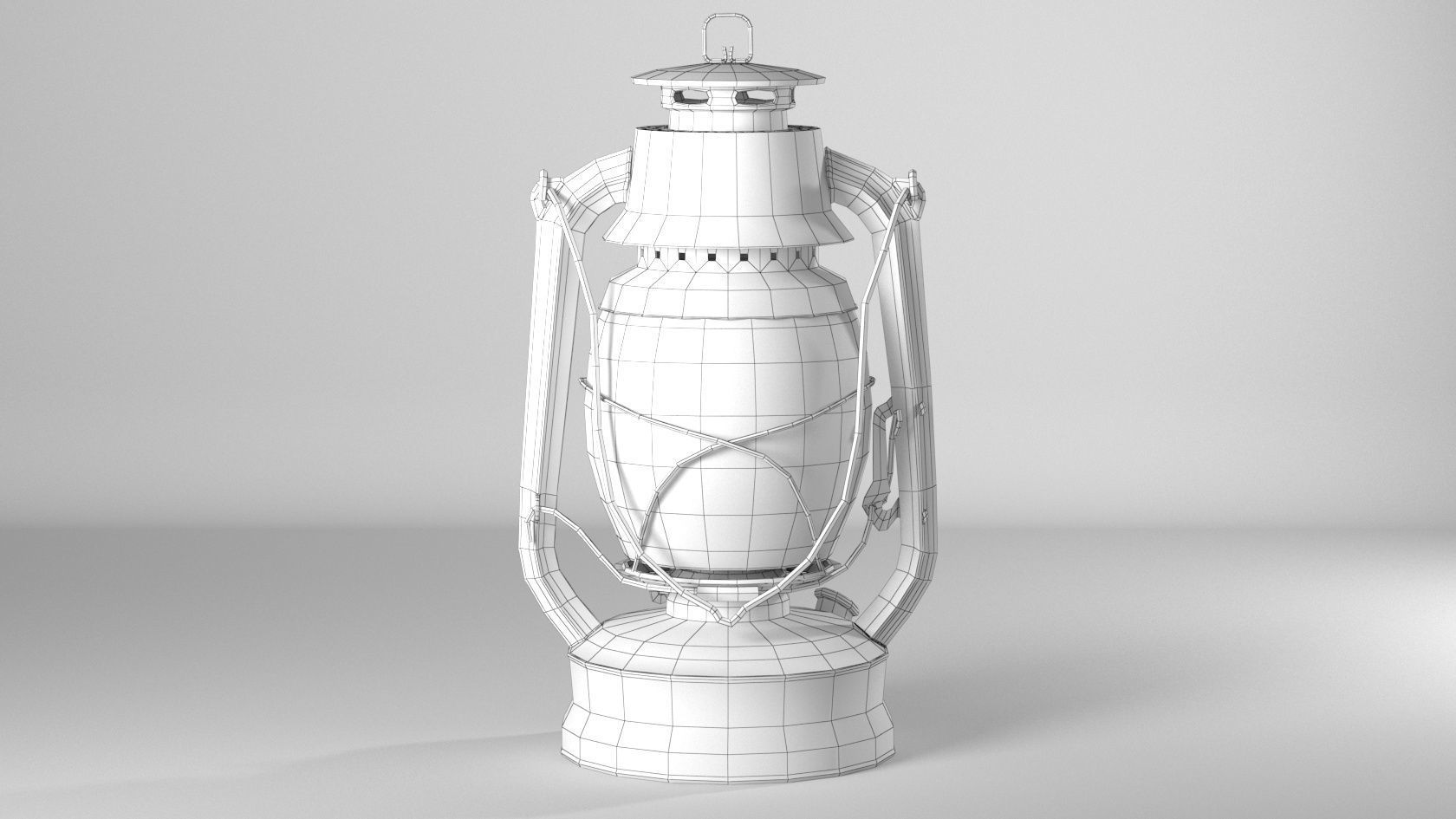  rusty lantern--Royalty free--  PBR Low-poly 3D model_9