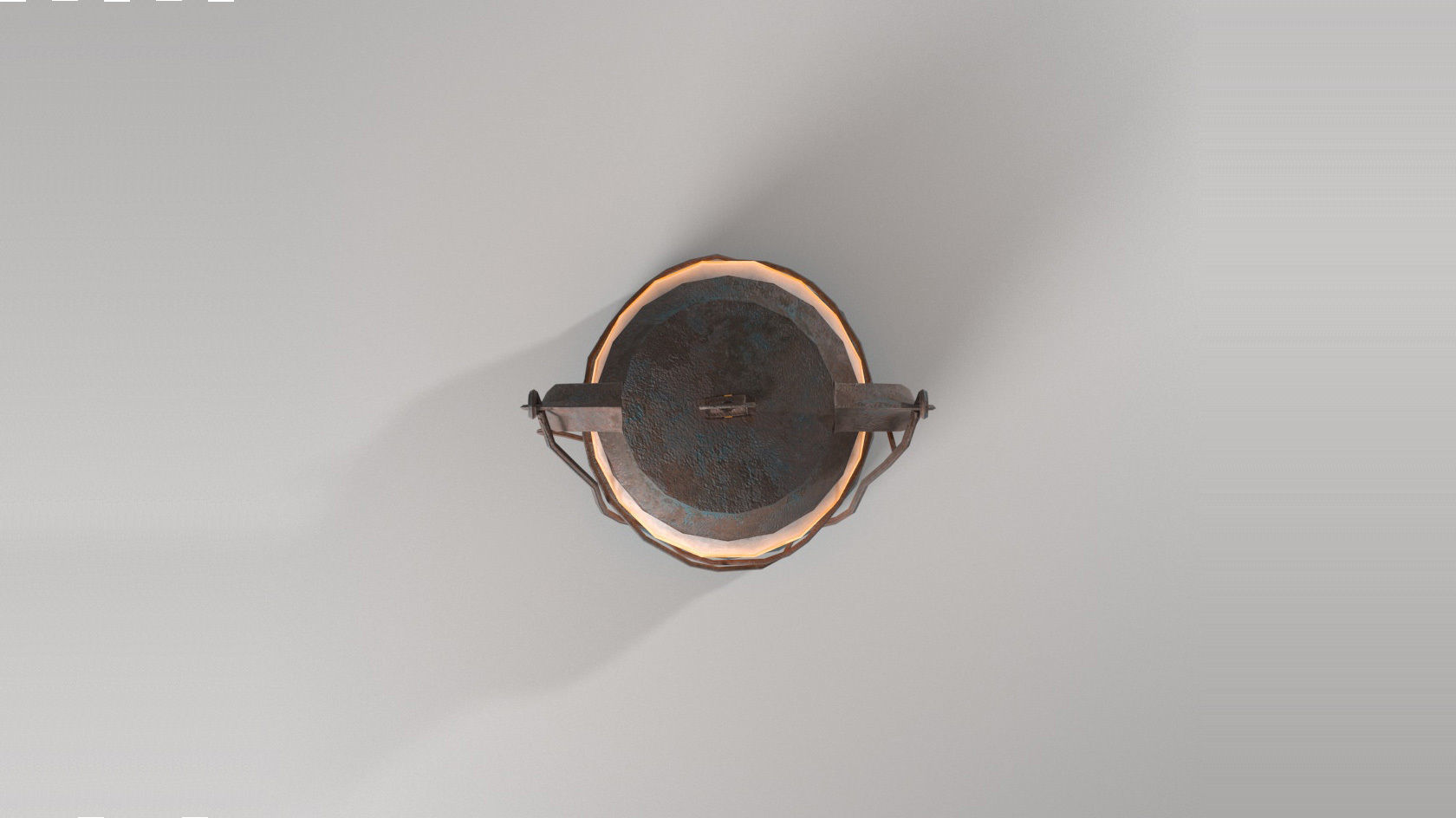  rusty lantern--Royalty free--  PBR Low-poly 3D model_5