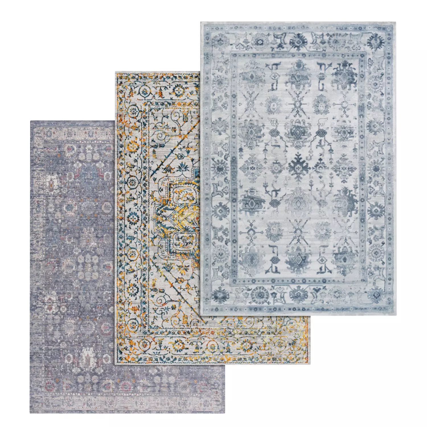 Rug Set 974 3D model_0