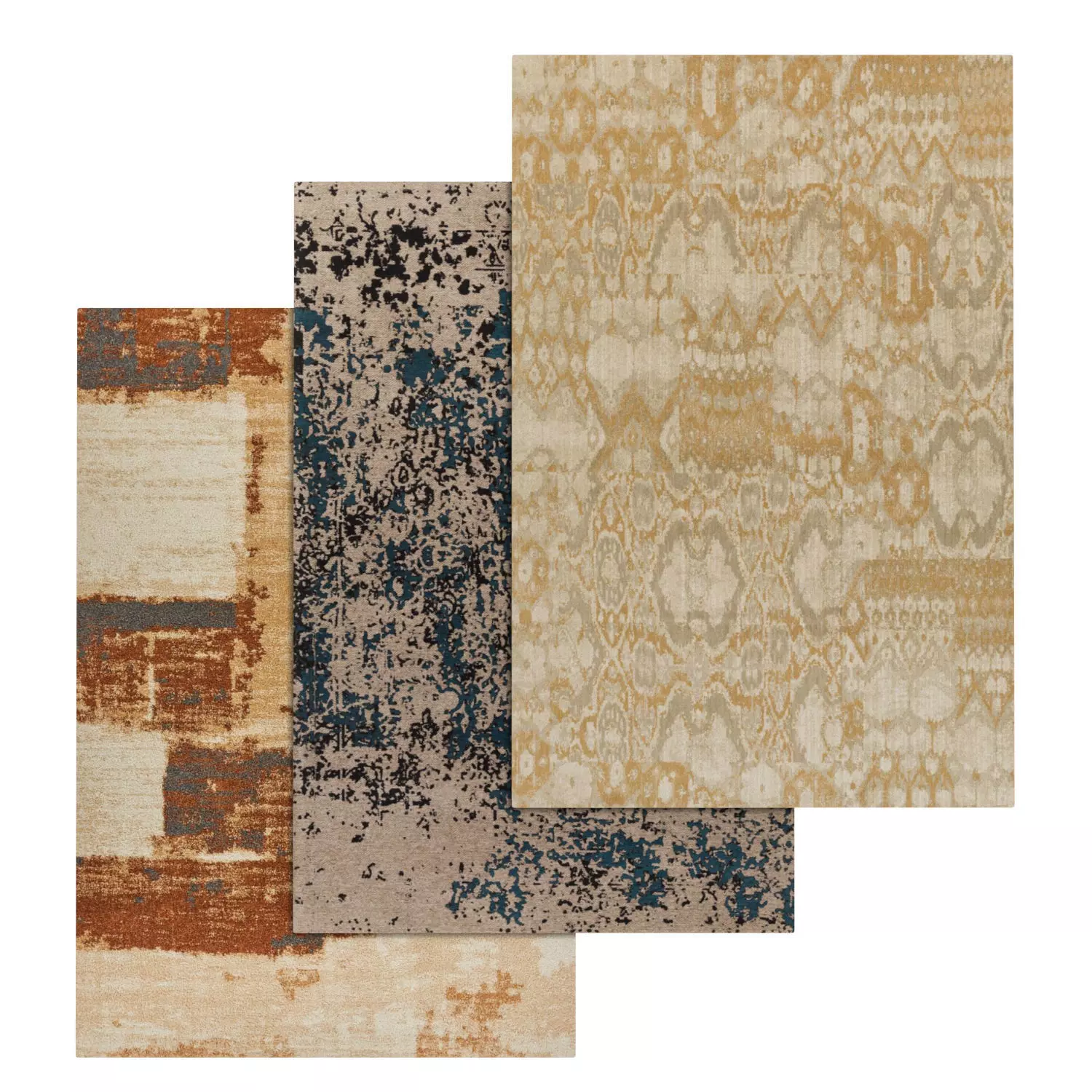 Rug Set 978 3D model_0