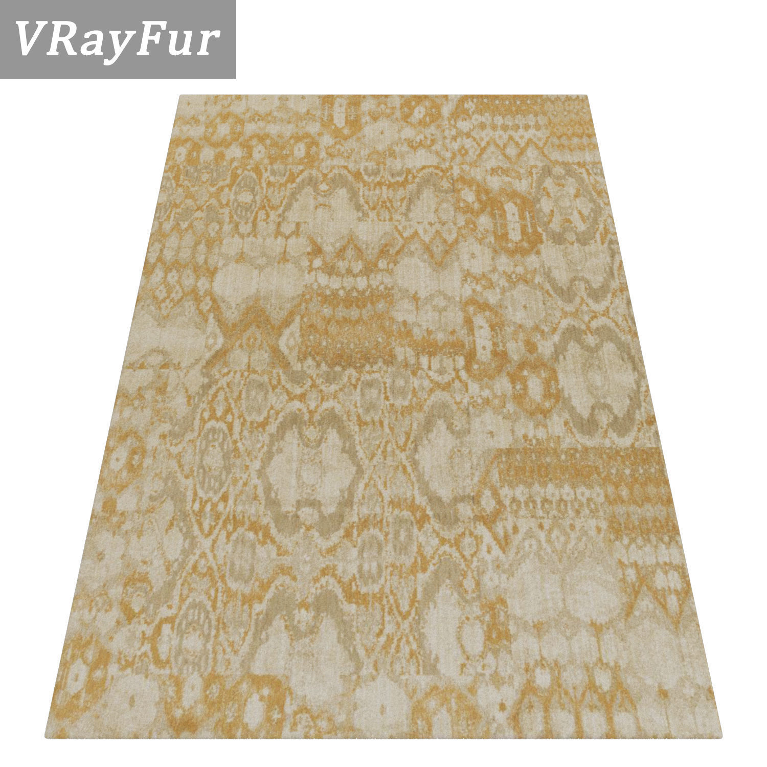 Rug Set 978 3D model_2