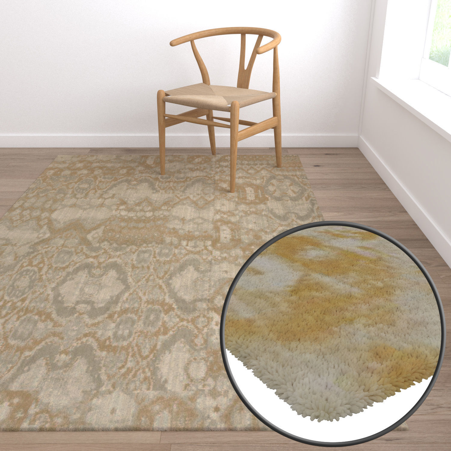 Rug Set 978 3D model_5