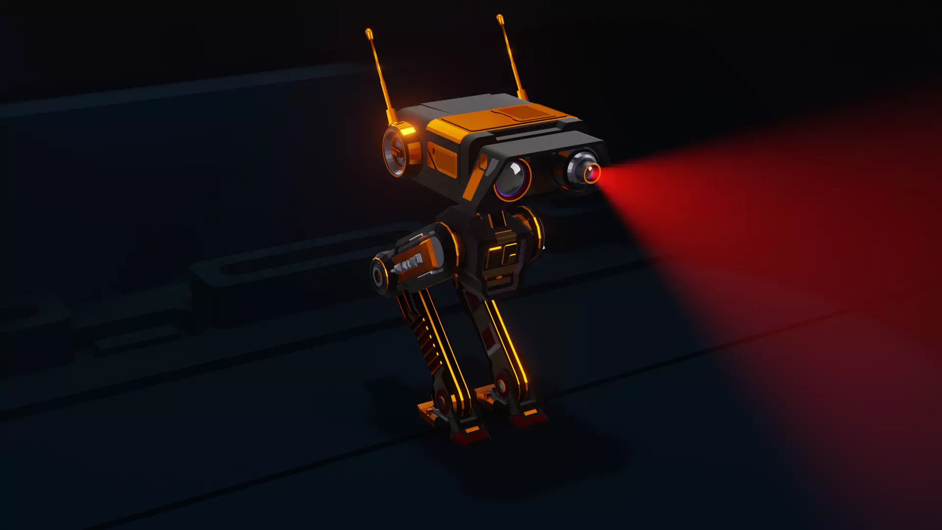 BD-1 Star wars Free low-poly 3D model