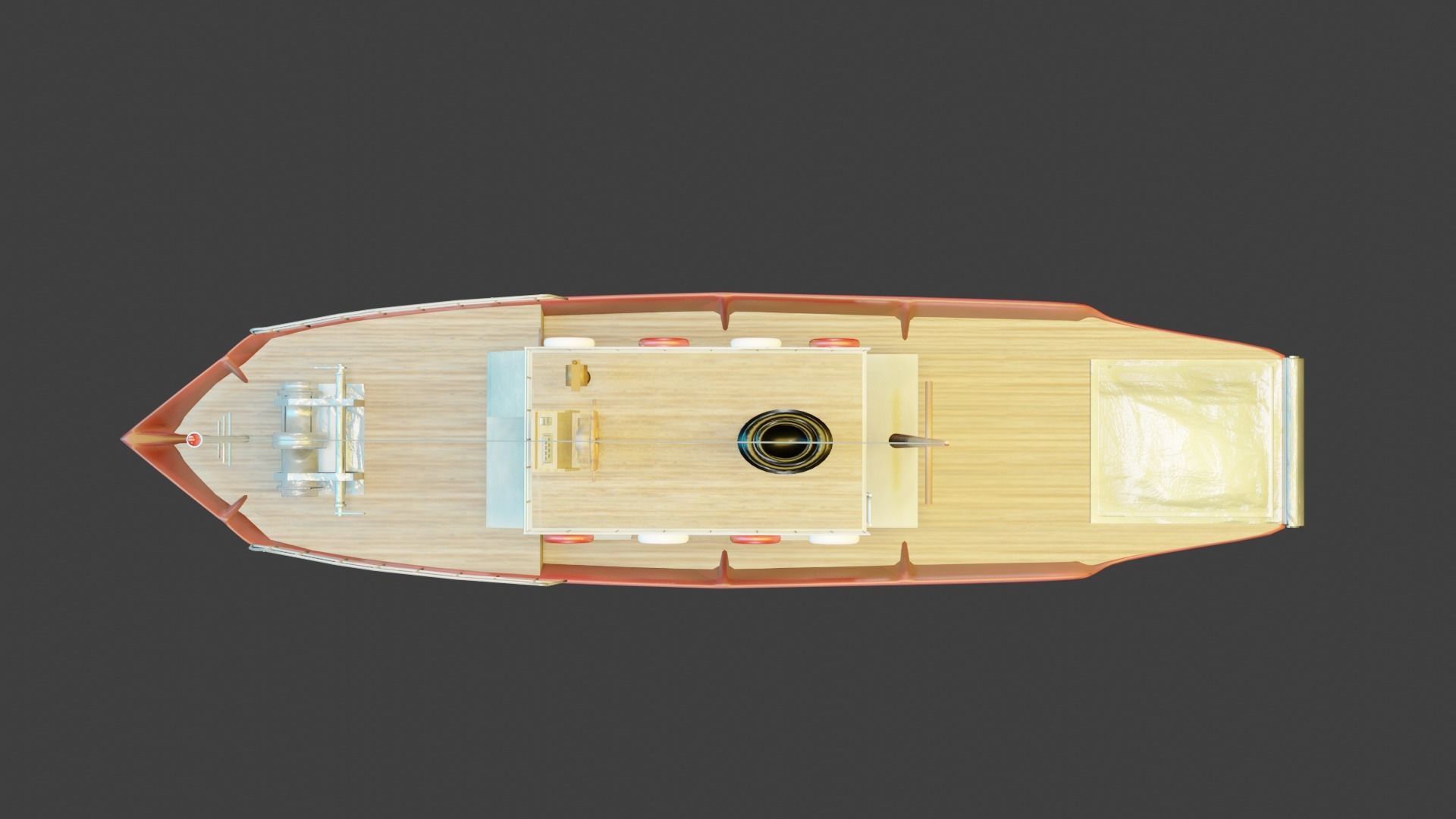 vessel boat 3D model_5