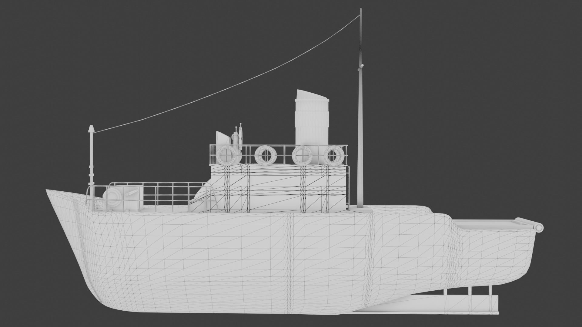 vessel boat 3D model_6