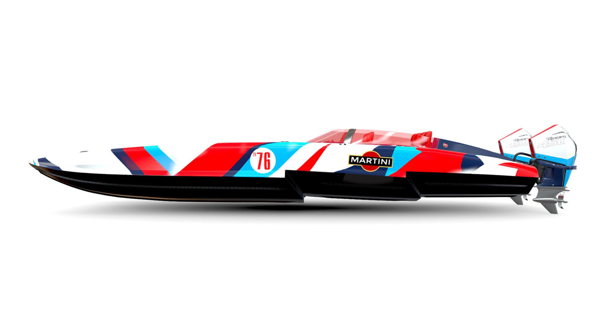  Powerboat  MARTINI  3D model_9