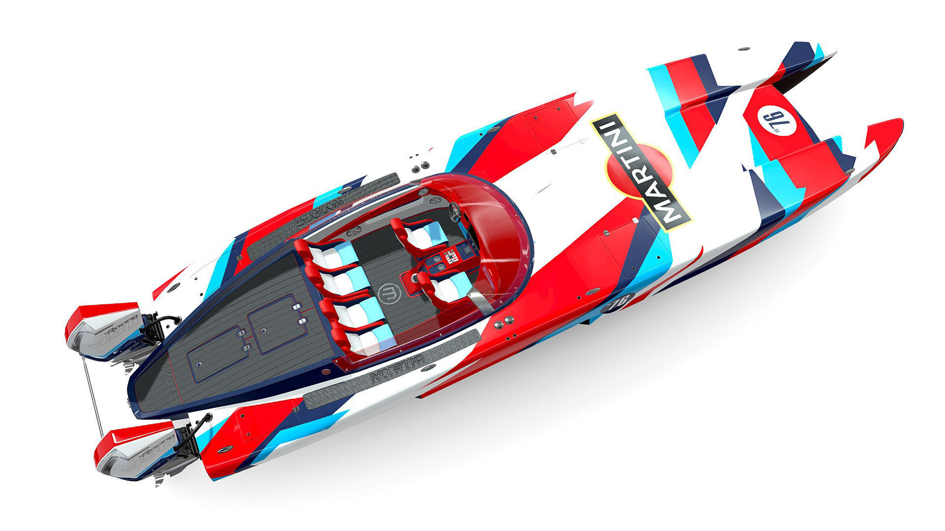  Powerboat  MARTINI  3D model_8