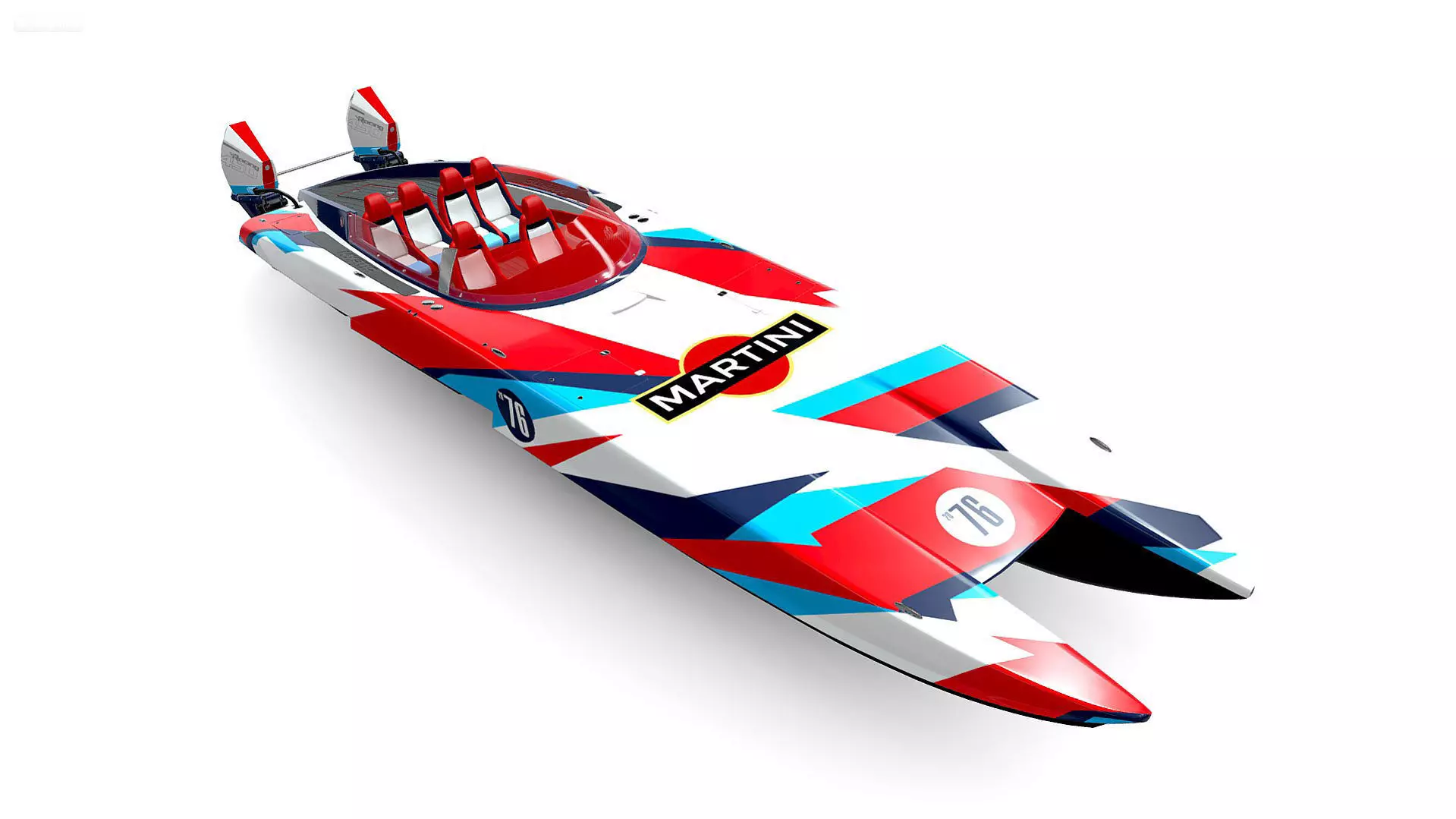  Powerboat  MARTINI  3D model_0