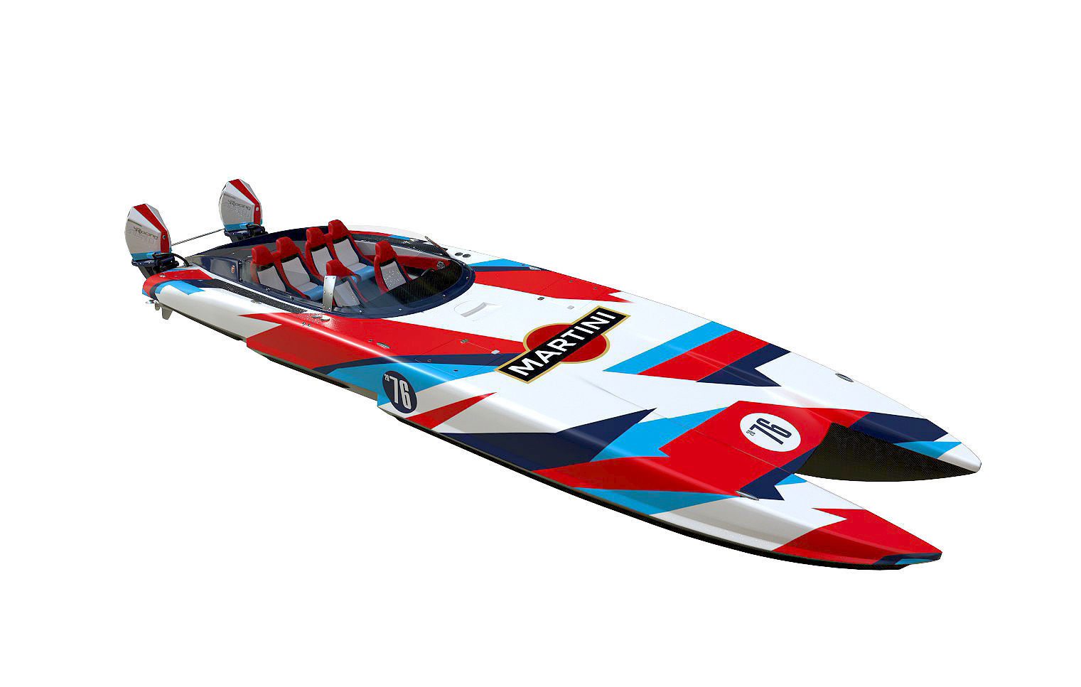  Powerboat  MARTINI  3D model_7