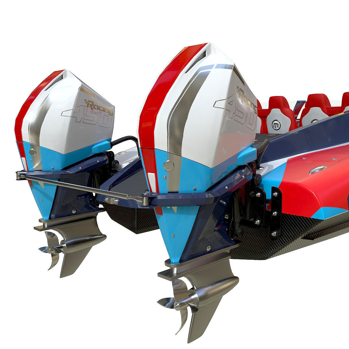  Powerboat  MARTINI  3D model_1