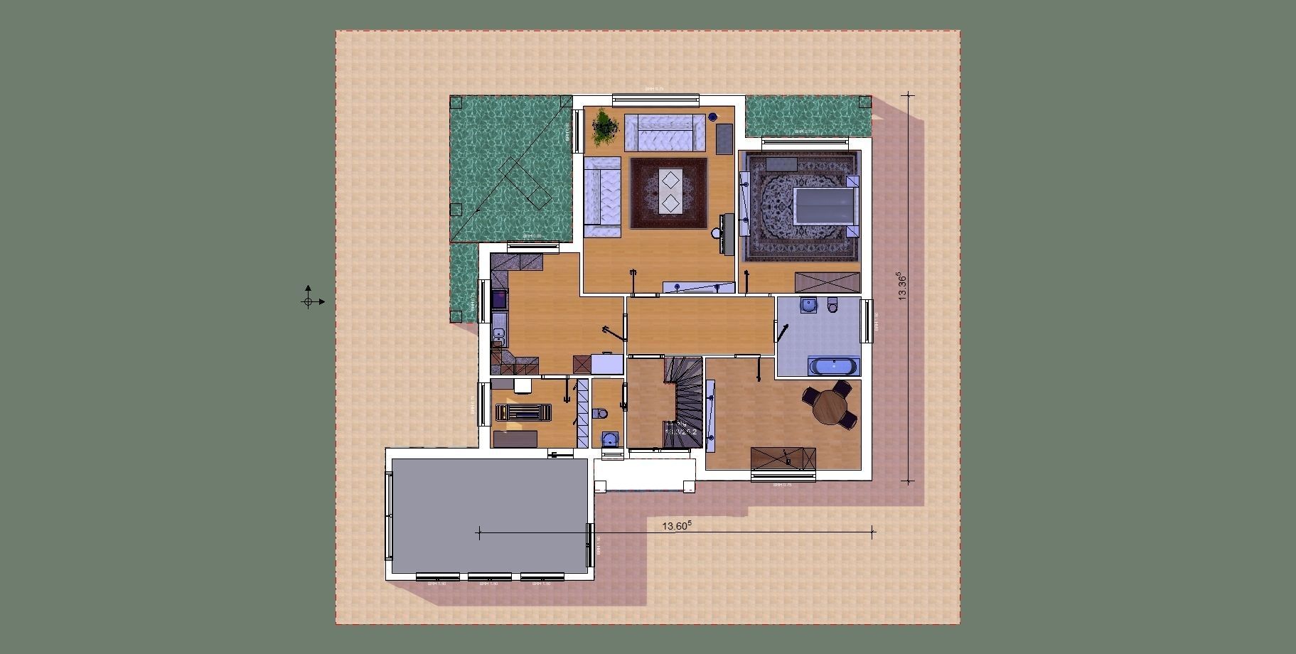 House 23 3D print model_7