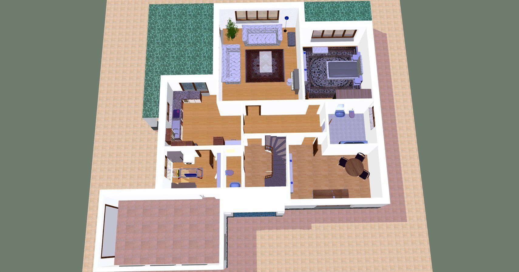 House 23 3D print model_8