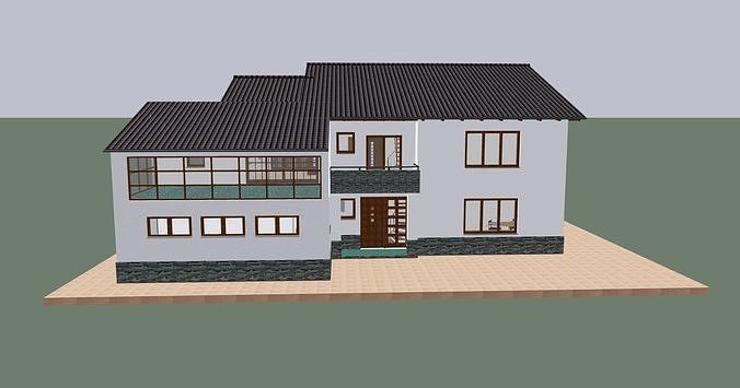 House 23 3D print model