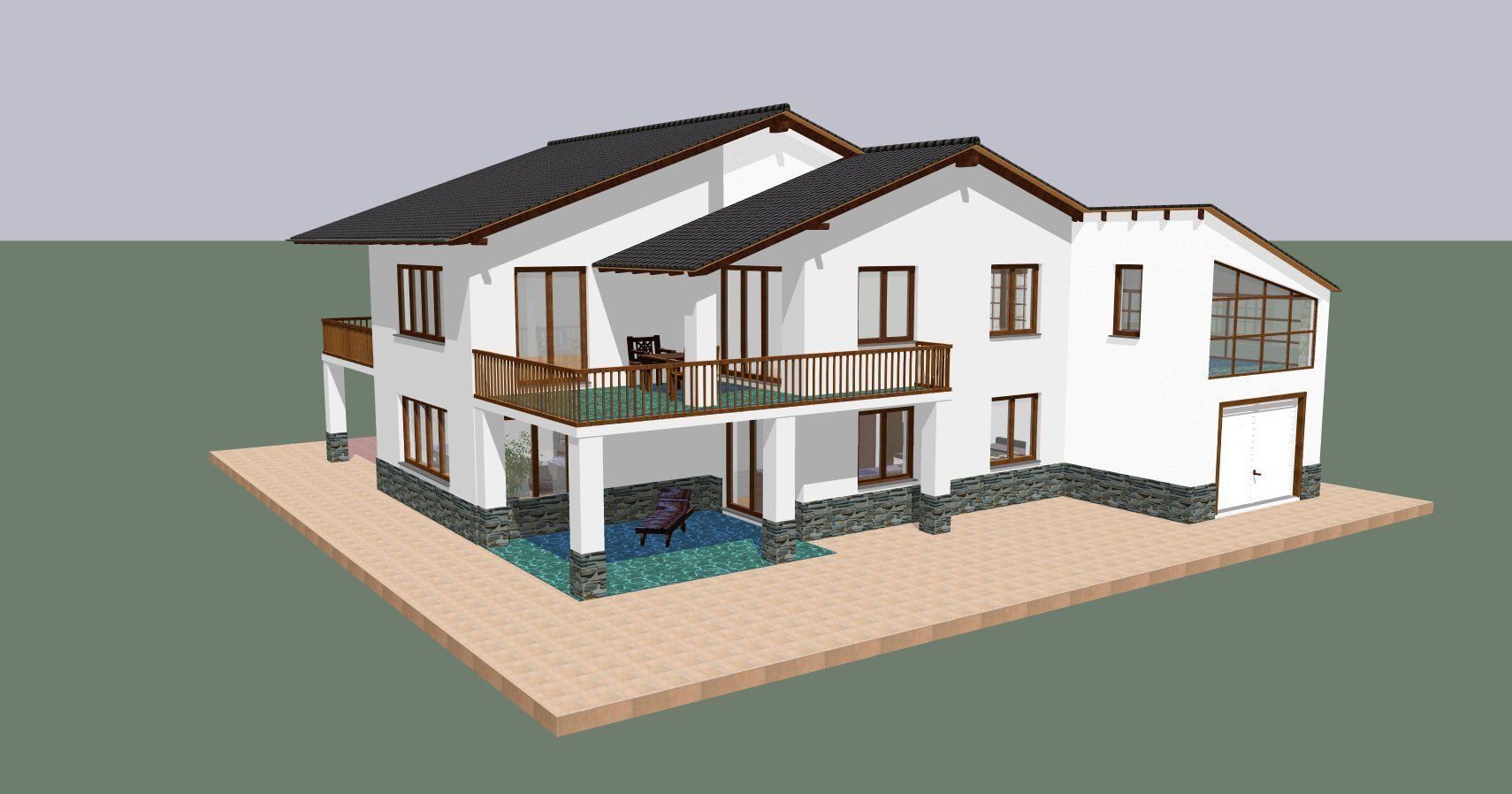 House 23 3D print model_5