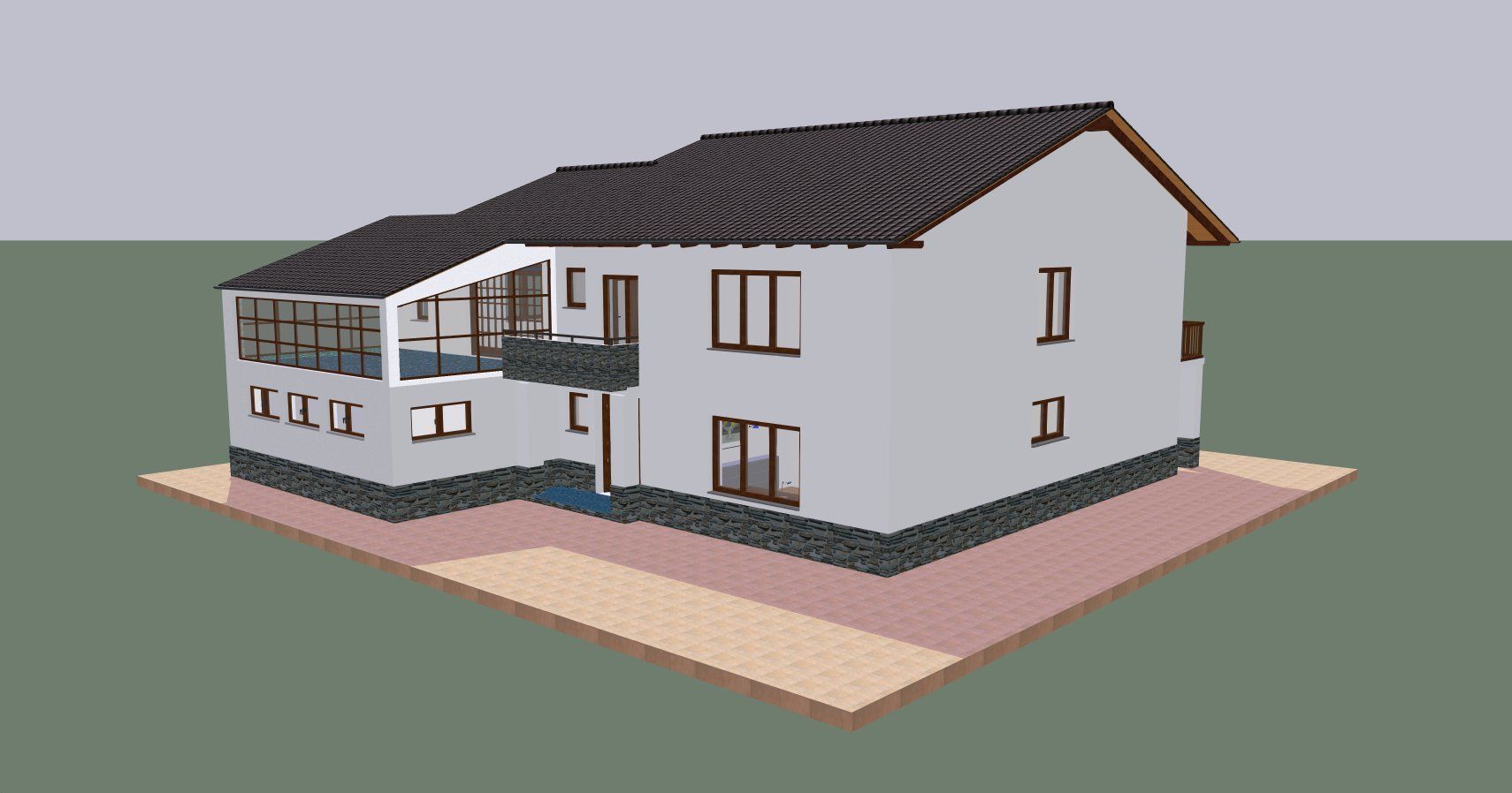 House 23 3D print model_1