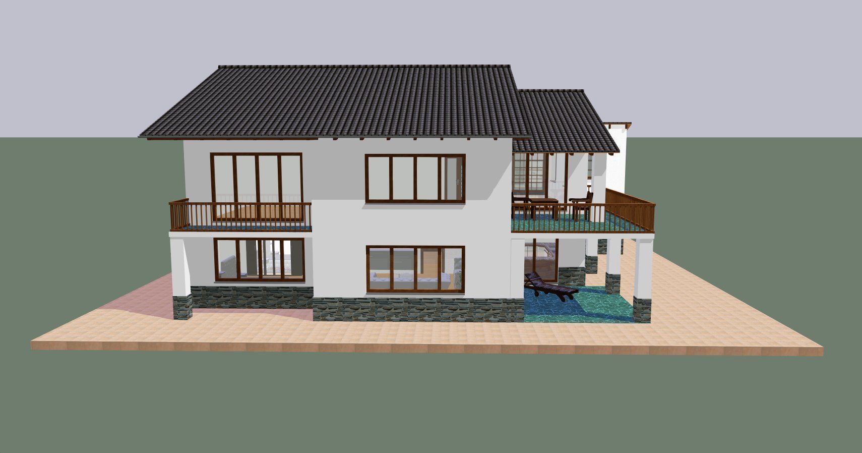 House 23 3D print model_4