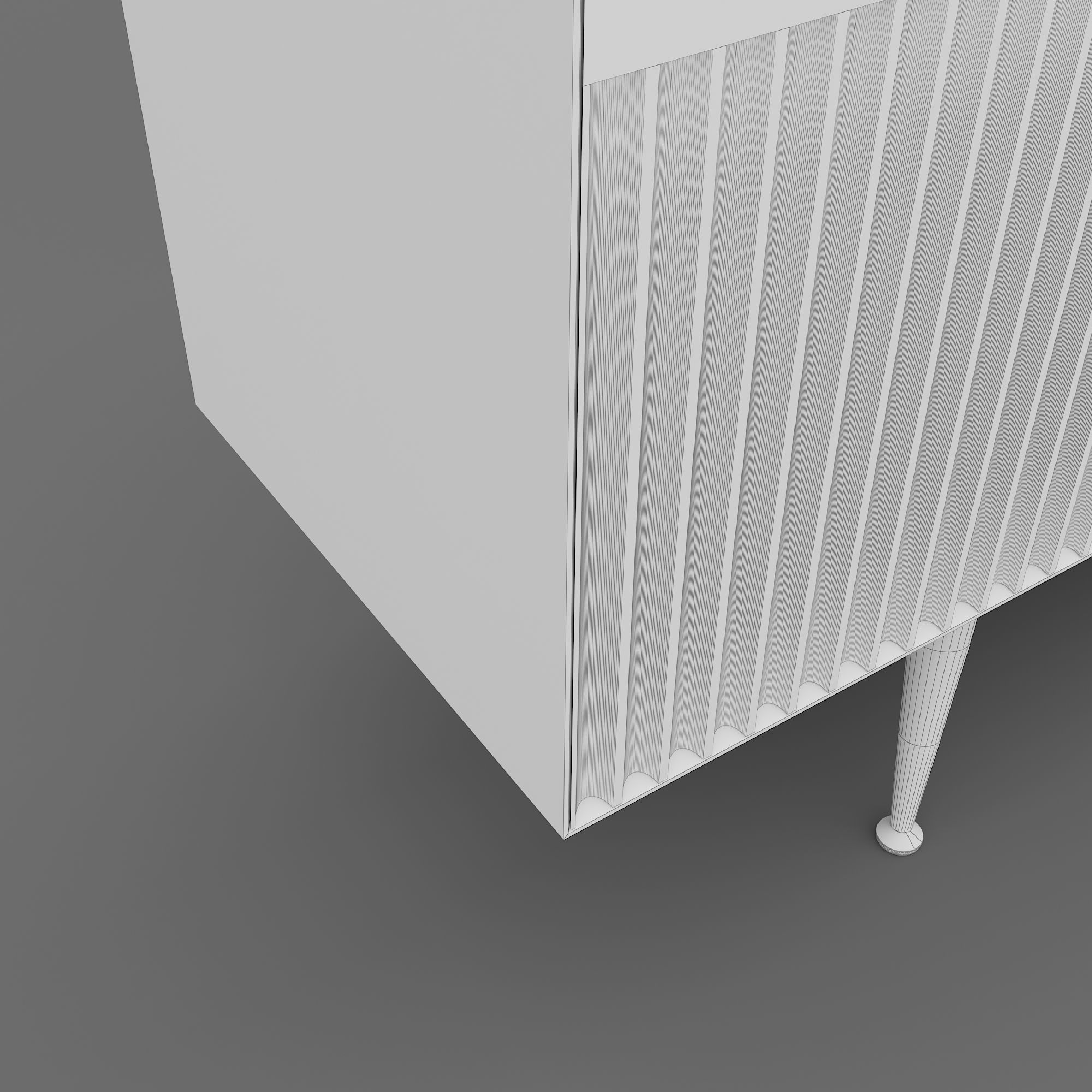 Console Dresser Classi 3D model_11